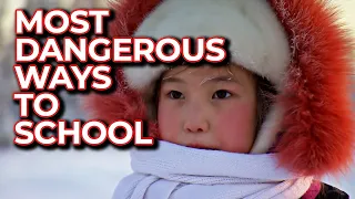 World's Coldest Way To School, Oymyakon Part 1 | FD Bites