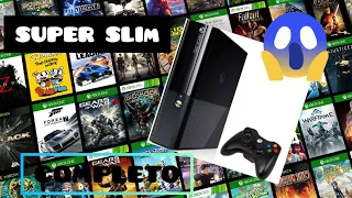 COMPREI UM XBOX 360 SUPER SLIM COMPLETINHI!!!