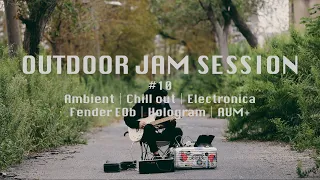 outdoor jam session 10｜ambient guitar w/ hologram microcosm+AUM