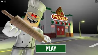 Escape Papa Pizza's Pizzeria! (SCARY OBBY)#roblox #scary