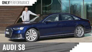 The performance luxury sedan: Audi S8 !
