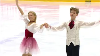 Alisa Ovsyankina / Matvey Samokhin – junior FD – Cup of Russia 2020, stage 4