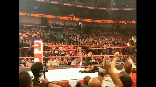 Ronda Rousey puts Stephanie McMahon in an Armbar - Raw after WrestleMania - !!!