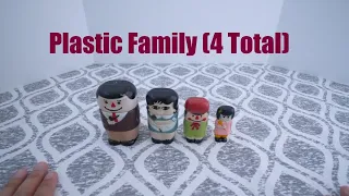 My Nesting Doll Collection #0062 – Plastic Family (4 Total)