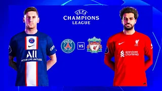 PSG vs Liverpool Champions League 2022/23 PES 2021