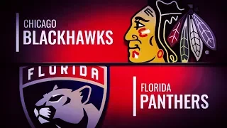 CHICAGO BLACKHAWKS VS FLORIDA PANTHERS 2/29/20