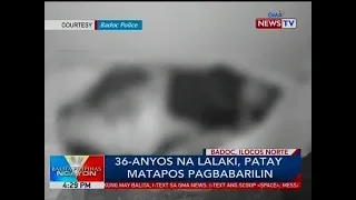 BP: 36-anyos na lalaki, patay matapos pagbabarilin