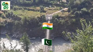 No Army, No Fencing // Half bridge is in PAKISTAN & other half is in INDIA