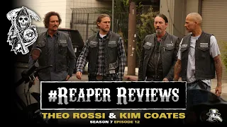 SONS OF ANARCHY- Theo Rossi & Kim Coates talk "Red Rose" s7e12 #ReaperReviews #SOA