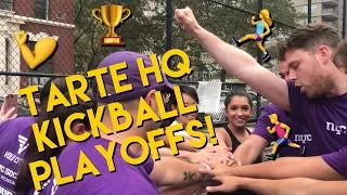 tarte HQ kickball playoffs! | tarte talk