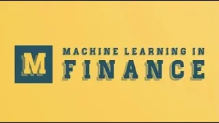 Machine Learning in Finance Course