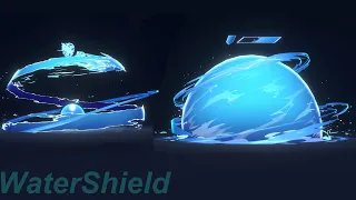 Unity VFX Dragon-Rise Water  Shield