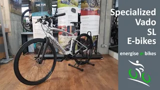 "40% lighter than the average electric bike" | Specialized VADO SL e-bikes with Energise E-bikes