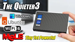 Quieter3 Mini PC! Totally Silent, Ultra Tiny PC Hands-On Review