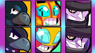 All Brawlers Icons Evolution (Old VS New) | Brawl Stars