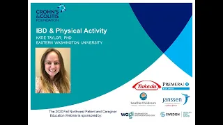 IBD and Physical Activity, Katie Taylor PhD of Eastern Washington University