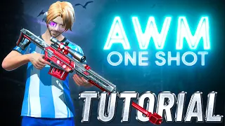 AWM One Shot 💙 Full Tutorial