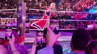 Cody Rhodes Entrance Monday Night Raw Pyro (Raw after Wrestlemania Backlash)