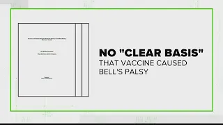 VERIFY: Is there a connection between Bell's Palsy and the Pfizer COVID-19 vaccine?