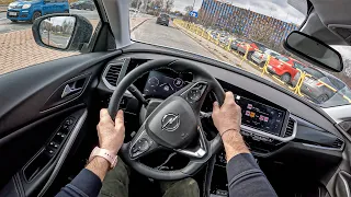 NEW Opel Grandland X 2022 [1.2 130HP] |0-100| POV Test Drive #1103 Joe Black