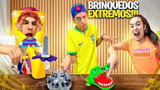 24 HORAS JOGANDO JOGOS EXTREMOS *Deu ruim 🧸💥