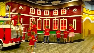 Children's city of professions KIDBURG Novosibirsk shopping center MEGA Videos for kids