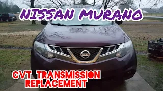 How to replace the cvt transmission in 2013 nissan murano