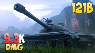 121B - 5 Kills 9.3K DMG - Luck or Skill?! - World Of Tanks