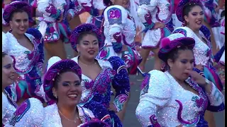 Caporales Juventud Ariaka | Carnaval con la fuerza del sol 2024 | Día 1