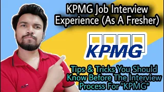KPMG Job Interview Experience | Freshers Job Interview Process | KPMG Internship | Nitin Mangotra