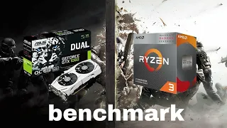 ryzen 3 3200g GTX 1060 6GB rainbow six siege