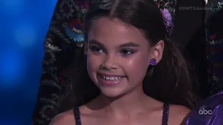 Ariana Greenblatt & Artyon Celestine - Dancing With The Stars Juniors (DWTS Juniors) Episode 6