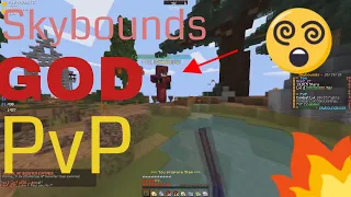 Killing Full GOD in Tier 3 / Skybounds Monster and Dino island PvP / Minecraft Skybounds PvP