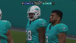 Madden NFL 24 | Buffalo Bills vs Miami Dolphins - Gameplay PS5