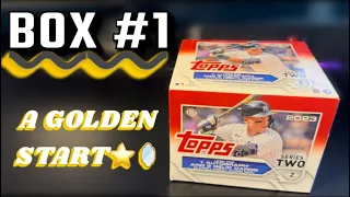 Another Case!! 2023 Topps Series 2 Jumbo Case - Box #1