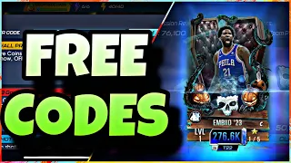 7 NEW SECRET CODES!! CLAIMING FREE JOEL EMBID AND ISIAH THOMAS! #nba2kmobile