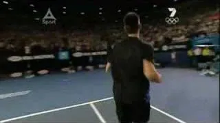 2008 Australian Open - Men's Final - Match Point