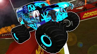 Intense MONSTER JAM Monster Truck Racing & Freestyle! - BeamNG Multiplayer Mod Gameplay