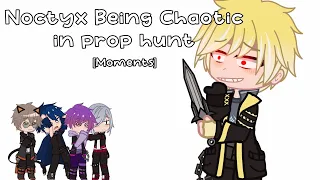 Noctyx being a bunch of fudge sticks in prop hunt || Nijisanji EN || Gacha Club