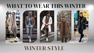 “Winter Elegance Unveiled: Mastering the Art of Men's Overcoat Style"#MensFashion #SeasonalElegance