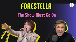 FORESTELLA | THE SHOW MUST GO ON | Vocal coach REACTION & ANÁLISE | Rafa Barreiros