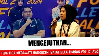 GEGER ~ MEGAWAT IDIPASTIKAN BATAL MEMPERKUAT TIMNAS VOLI PUTRI INDONESIA DI AVC CHALLENGE CUP