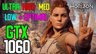 Horizon Zero Dawn - GTX 1060 3gb | i5 3570 | 12GB | 1080p Low - Ultra Settings + Optimal