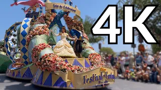 [4K] Disney World Parade l Magic Kingdom l Festival of Fantasy Parade