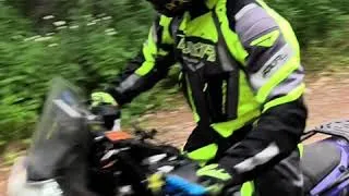 Tumbler ridge delivers , Adventure biking on a yamaha tenere 700 2021