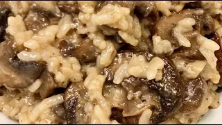 Instant Pot Mushroom Risotto