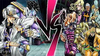 JOTARO (PART 4) vs all jojo villains | JoJo's Bizarre Adventure: All-Star Battle R