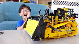 중장비 자동차 장난감 조립놀이 예준이의 레고 테크닉 만들기