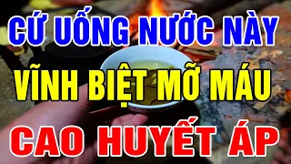 Người Mỡ Máu, Cao Huyết Áp Đến Mấy Cũng HẾT SẠCH Nhờ Uống Cốc Nước Này Mỗi Ngày, Gan Thận Cực Khỏe