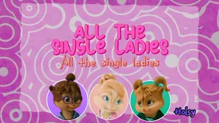 Single Ladies || The Chipettes || LYRICS || #chipettes40thanniversary